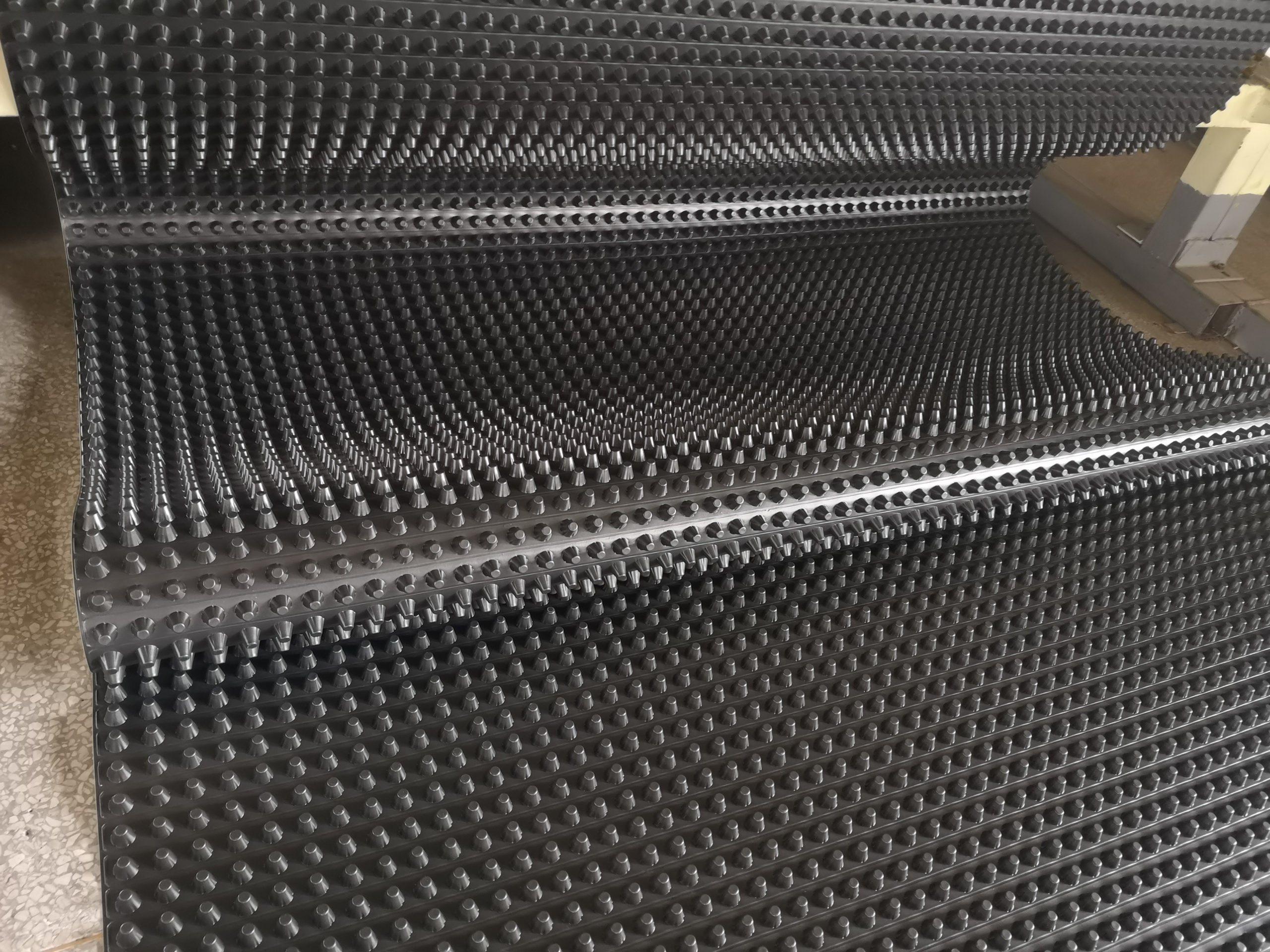 filter sheet drain manufacture line